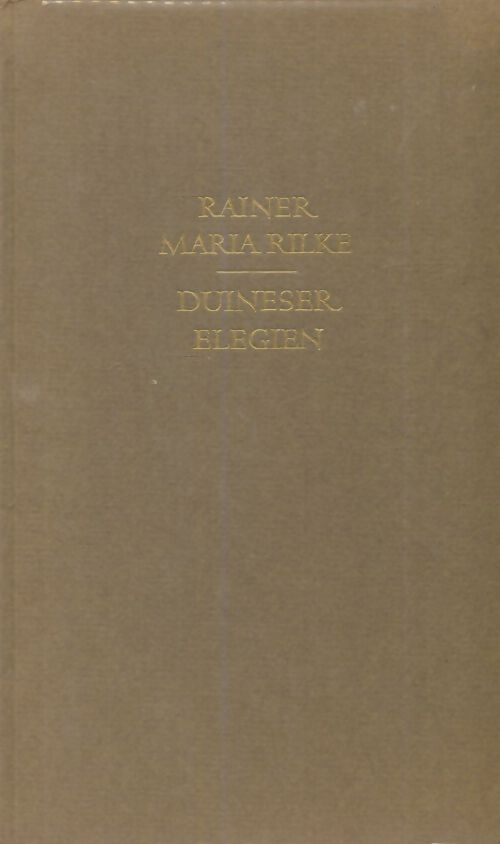 Livrenpoche : Duineset elegien - Rainer Maria Rilke - Livre