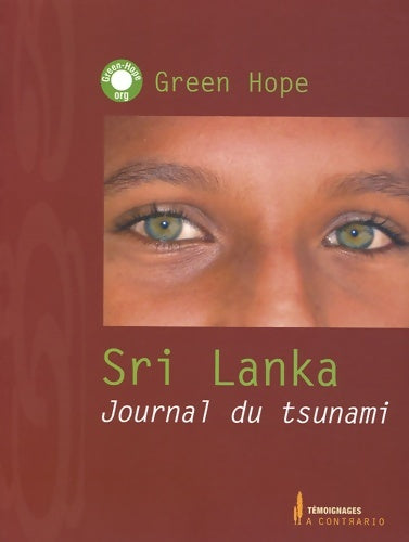 Livrenpoche : Sri Lanka : Journal du tsunami - Green Hope - Livre