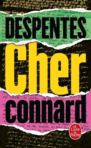 Livrenpoche : Cher connard - Virginie Despentes - Livre