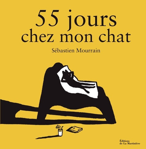 Livrenpoche : 55 jours chez mon chat - Sébastien Mourrain - Livre