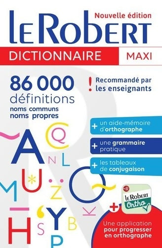 Livrenpoche : Le Robert Maxi langue française - Collectif - Livre