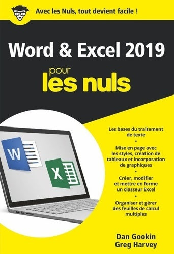 Livrenpoche : Word et Excel 2019 pour les Nuls poche 2e édition - Greg Harvey - Livre