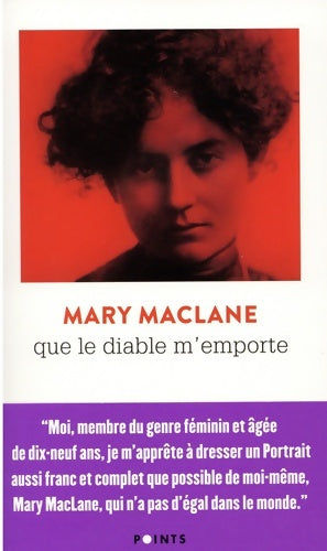 Livrenpoche : Que le diable m'emporte - Mary Maclane - Livre
