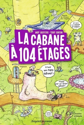 Livrenpoche : La cabane à 13 étages Tome VIII : La cabane à 104 étages - Andy Griffiths - Livre