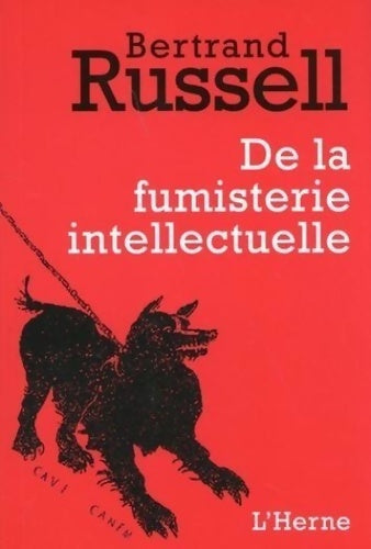 Livrenpoche : de la fumisterie intellectuelle - Bertrand Russell - Livre