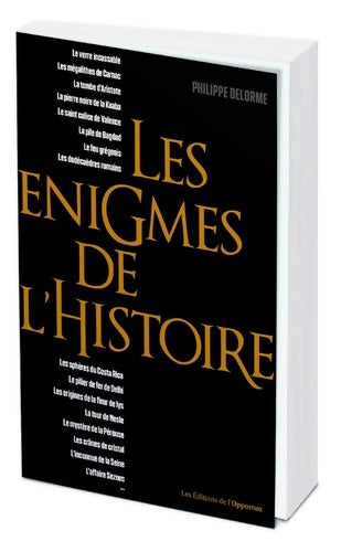 Livrenpoche : Les énigmes de l'Histoire - Philippe Delorme - Livre