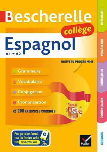 Livrenpoche : Bescherelle collège - Espagnol - Monica Castillo Lluch - Livre