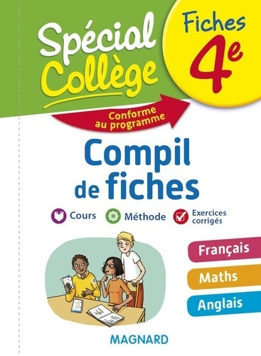 Livrenpoche : Spécial Collège Compil de fiches 4e - Josépha Faber Boitel - Livre