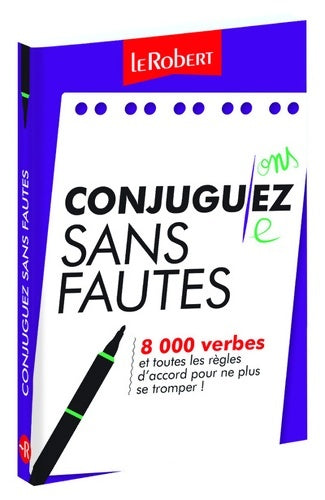 Livrenpoche : Mini-guide - Conjuguez sans fautes - 8 000 verbes et toutes les règles d'accord pour ne plus se tromper ! : Broché - Collectif - Livre