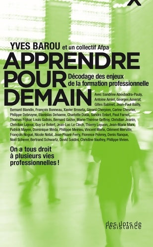 Livrenpoche : APPRENDRE POUR DEMAIN - Yves Barou - Livre