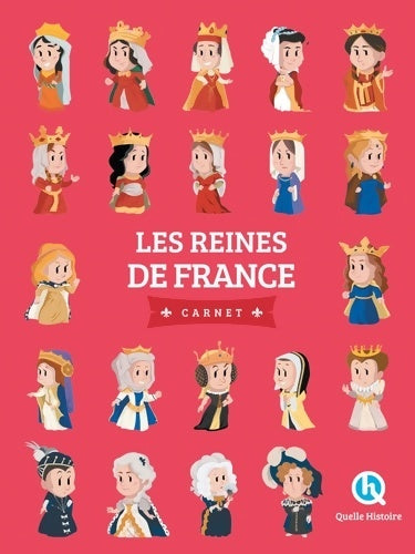 Livrenpoche : Les reines de France - Carnet - Clémentine V. Baron - Livre
