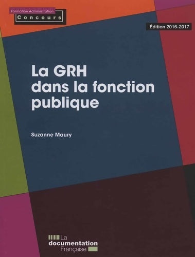 Livrenpoche : La grh dans la fonction publique - La Documentation Française - Livre