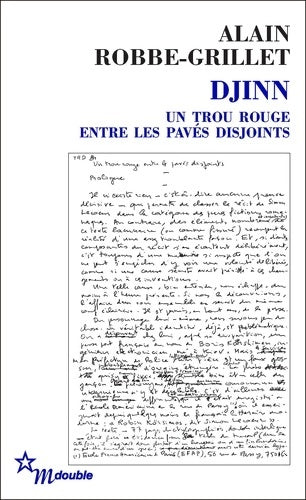 Livrenpoche : Djinn un trou rouge entre les pavés disjoints - Alain Robbe-Grillet - Livre