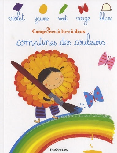 Livrenpoche : Comptines à lire à deux : Comptines des couleurs - Dès 2 ans - Claire Le Grand - Livre