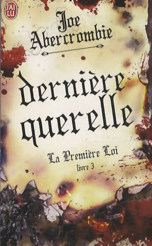 Livrenpoche : Dernière querelle - Joe Abercrombie - Livre