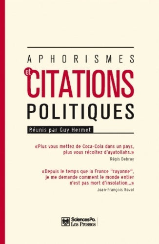 Livrenpoche : Aphorismes et citations politiques - Guy Hermet - Livre