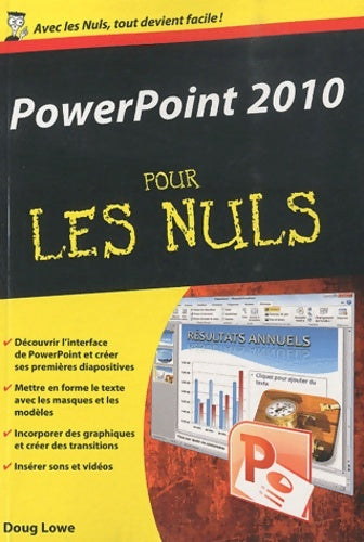 Livrenpoche : PowerPoint 2010 - Poche Pour les Nuls - Doug Lowe - Livre