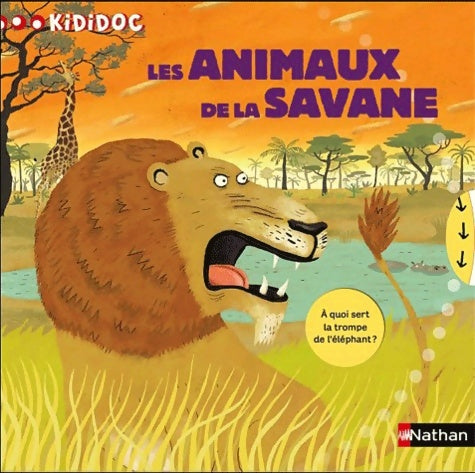 Livrenpoche : Les animaux de la savane - Valérie Guidoux - Livre