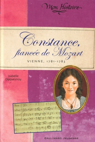 Livrenpoche : Constance fiancée de Mozart : Vienne 1781-1783 - Isabelle Duquesnoy - Livre
