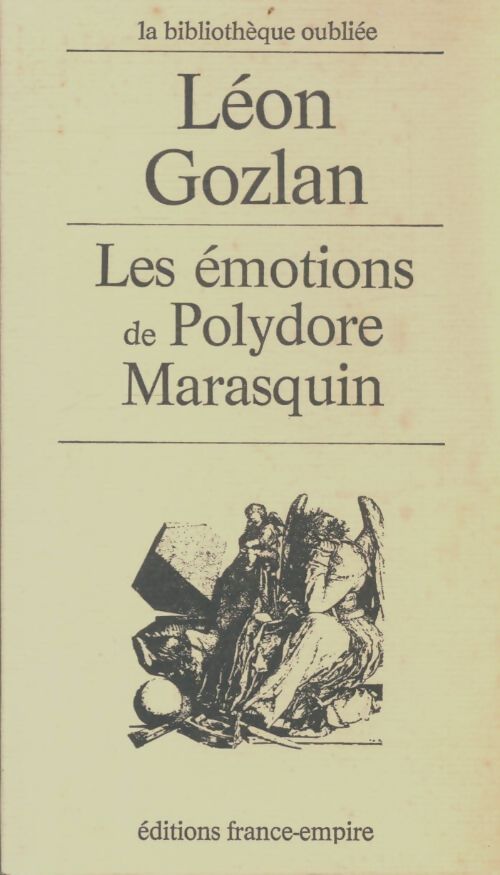 Livrenpoche : Les émotions de Polydore Marasquin - Léon Gozlan - Livre