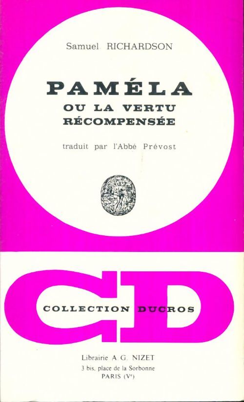 Livrenpoche : Paméla ou la vertu récompensée - Samuel Richardson - Livre