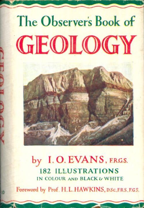 Livrenpoche : The observer's book of geology - I.O. Evans - Livre