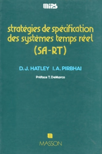 Livrenpoche : Stratégie de spécification des systèmes temps réel (SA-RT) - Imtiaz A. Pirbhai - Livre