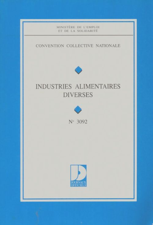 Livrenpoche : Industries alimentaires diverses - Collectif - Livre