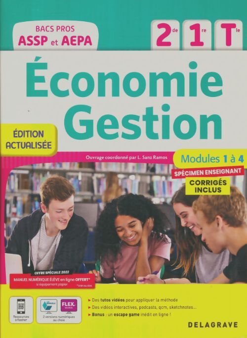 Livrenpoche : Économie gestion Bac pro - Collectif - Livre