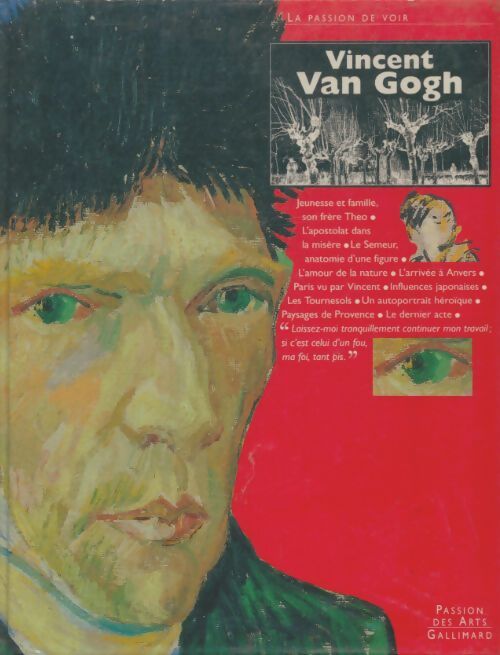 Livrenpoche : Vincent Van Gogh : La passion de voir - Bruce Bernard - Livre