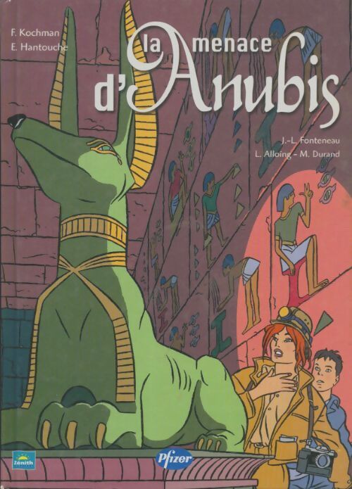 Livrenpoche : La menace d'Anubis - Collectif - Livre