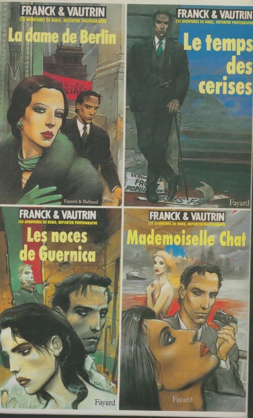 Livrenpoche : Les aventures de Boro reporter photographe ( coffret 4 volumes ) - Jean Vautrin - Livre