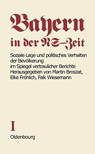 Livrenpoche : Bayern in der NS-Zeit Tome I - Collectif - Livre
