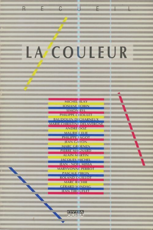 Livrenpoche : La couleur - Collectif - Livre