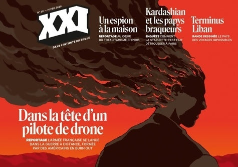Livrenpoche : REVUE XXI N 49 : Dans la tête d'un pilote de drone - Collectif - Livre