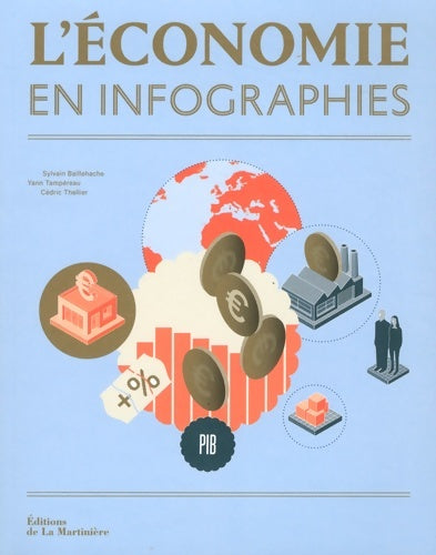 Livrenpoche : L'Économie en infographies - Sylvain Baillehache - Livre