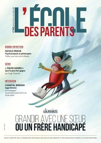 Livrenpoche : EPE 642 - Grandir avec une soeur ou un frère handicapé - Collectif - Livre