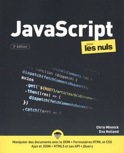 Livrenpoche : JavaScript pour les Nuls grand format 3e éd - Eva Holland - Livre