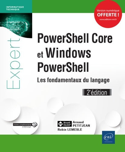 Livrenpoche : PowerShell Core et Windows PowerShell - Les fondamentaux du langage - Robin Lemesle - Livre