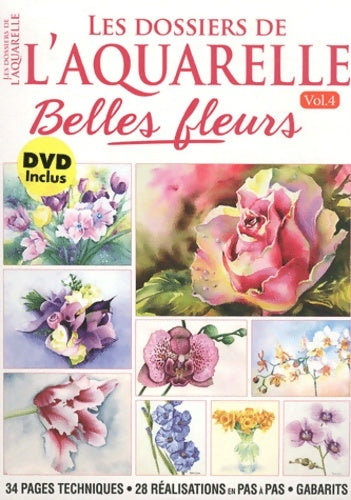 Livrenpoche : Dossiers de l'aquarelle : Belles fleurs - Anastas Brozinska - Livre