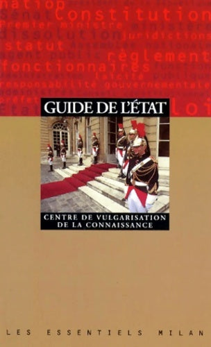 Livrenpoche : Guide de l'Etat - Centre de vulgarisation de la Connaissance - Livre
