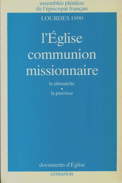 Livrenpoche : L'église communion missionnaire - Collectif - Livre
