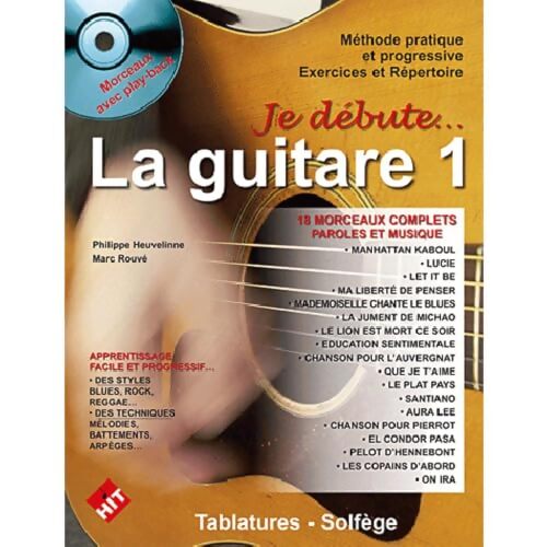 Livrenpoche : Je débute... La guitare - Philippe Heuvelinne - Livre