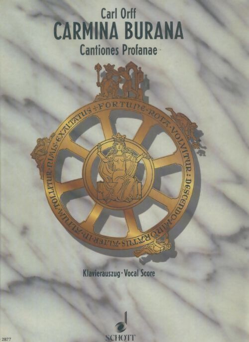 Livrenpoche : Carmina burana . Cantiones profanae - Carl Orff - Livre