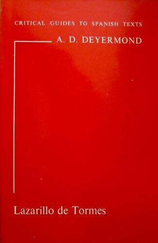 Livrenpoche : Lazarillo de tormes. A critical guide - A. D. Deyermond - Livre