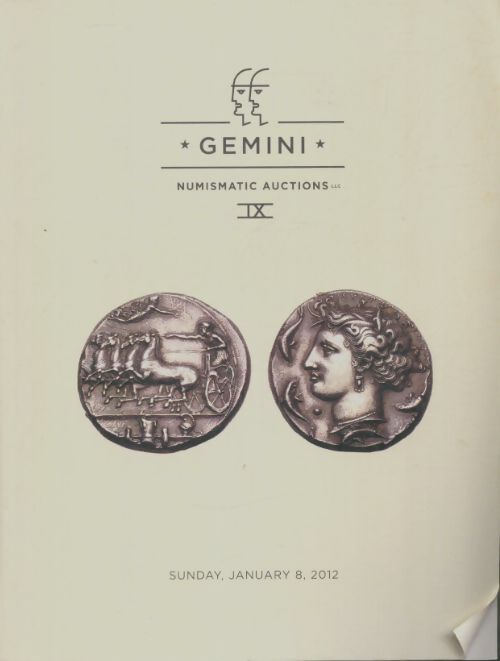 Livrenpoche : Gemini numismatic auctions IX - Collectif - Livre