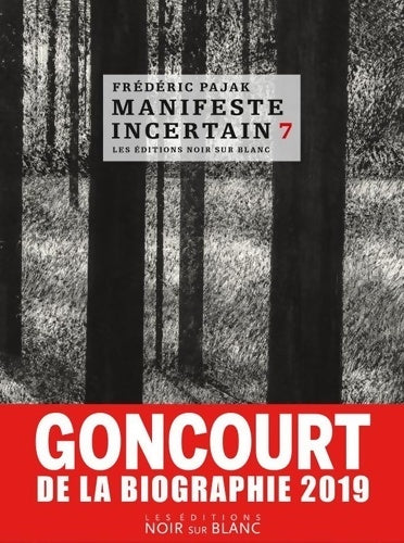 Livrenpoche : MANIFESTE INCERTAIN T7 - Frédéric Pajak - Livre