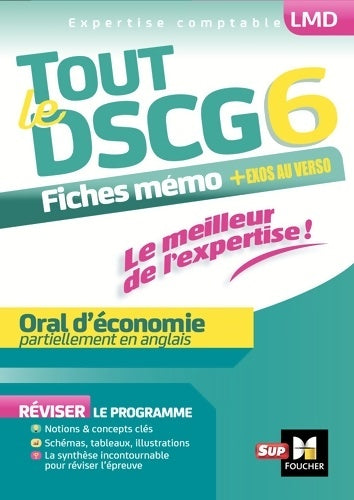 Livrenpoche : Tout le DSCG 6 - Oral d'économie - Rémi Leurion - Livre