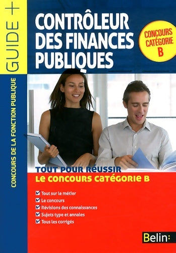 Livrenpoche : Contrôleur des finances publiques : Catégorie B - Jean-Louis Boursin - Livre