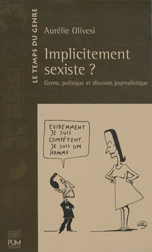 Livrenpoche : Implicitément sexiste - Olivesi Aurelie - Livre